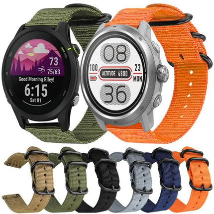 xDfind Nylon Canvas Watch Band Adjustable Length 18-24mm