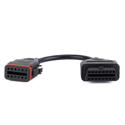 Diagnostic Cable for Everyday Truck Maintenance Tasks - durable OBD adapter for quick Cummins and Komatsu pre-trip and oil change diagnostics