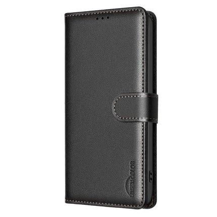 Litchi Texture RFID PU Leather Wallet Case for Galaxy S26