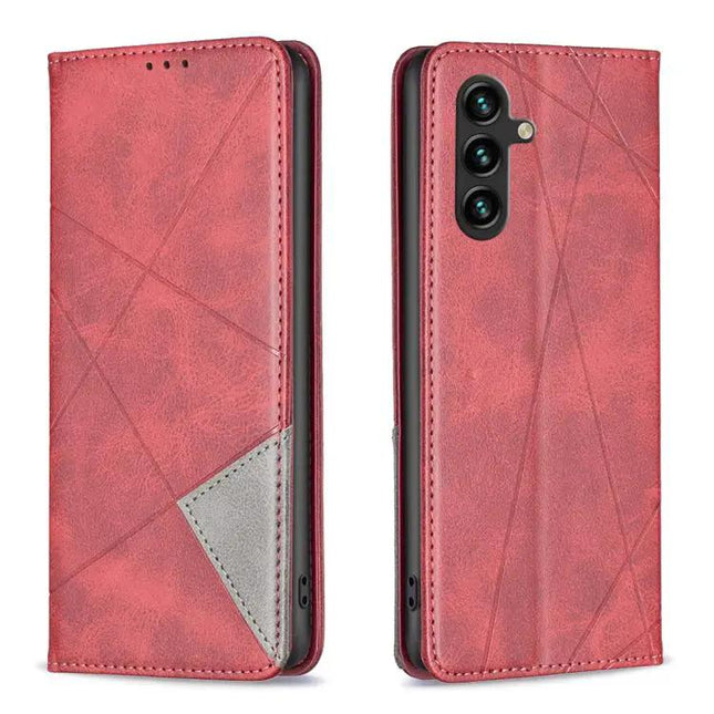 Magnetic PU Leather Card Case For Samsung Galaxy S25 FE 5G