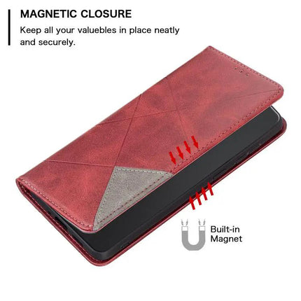 Magnetic PU Leather Card Case For Samsung Galaxy S25 FE 5G