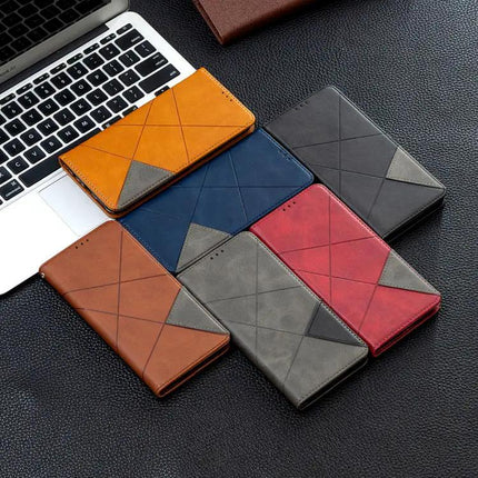 Magnetic PU Leather Card Case For Samsung Galaxy S25 FE 5G