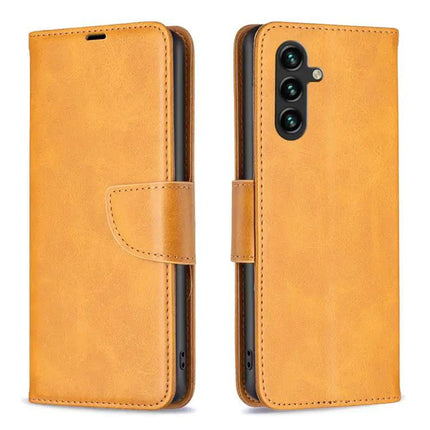 Lambskin PU Leather Flip Case Samsung Galaxy S25 FE 5G