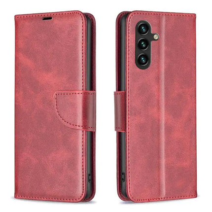 Lambskin PU Leather Flip Case Samsung Galaxy S25 FE 5G