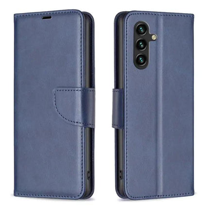 Lambskin PU Leather Flip Case Samsung Galaxy S25 FE 5G