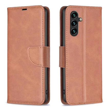 Lambskin PU Leather Flip Case Samsung Galaxy S25 FE 5G