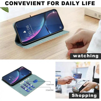 RFID Blocking PU Leather Wallet Case For Samsung S25 FE 5G