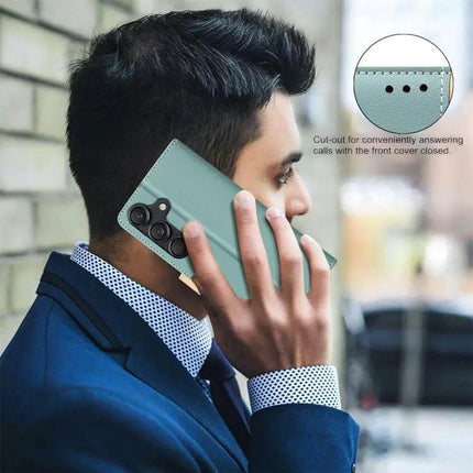 RFID Blocking PU Leather Wallet Case For Samsung S25 FE 5G
