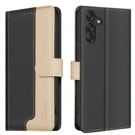 RFID Blocking PU Leather Wallet Case For Samsung S25 FE 5G