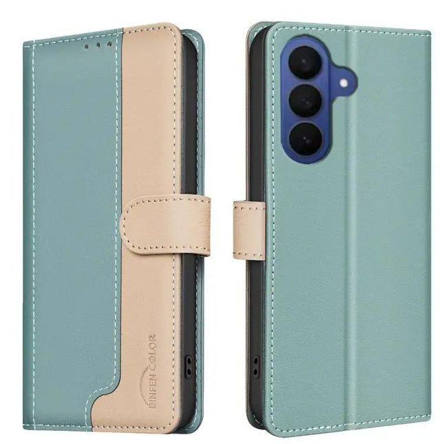 RFID Leather Wallet Phone Case for Galaxy S26 S26 Ultra