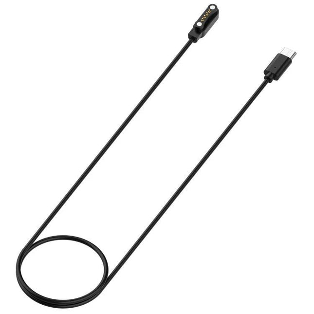 Daily Use Charging Cable for Voice Recorder Essentials - slim lightweight black magnet connector USB-C cable for meetings and outdoor interviews