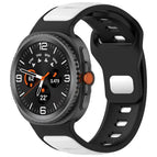 For Galaxy Watch9 / 8 / 8 Classic / Black White