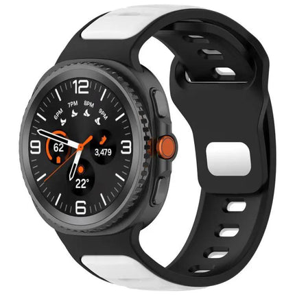 XDfind Dual Color Silicone Band For Galaxy Watch9/8/8