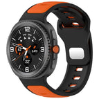 For Galaxy Watch9 / 8 / 8 Classic / Black Orange