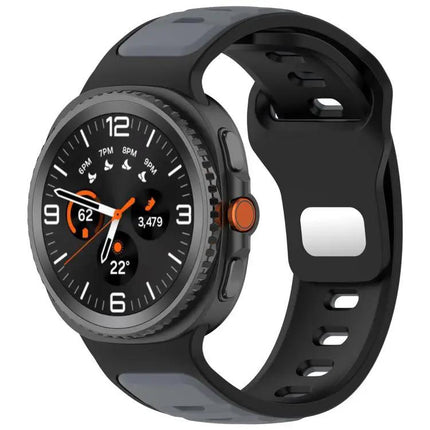 XDfind Dual Color Silicone Band For Galaxy Watch9/8/8