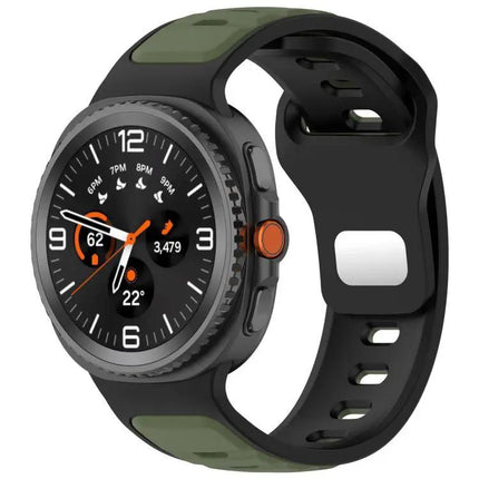 XDfind Dual Color Silicone Band For Galaxy Watch9/8/8