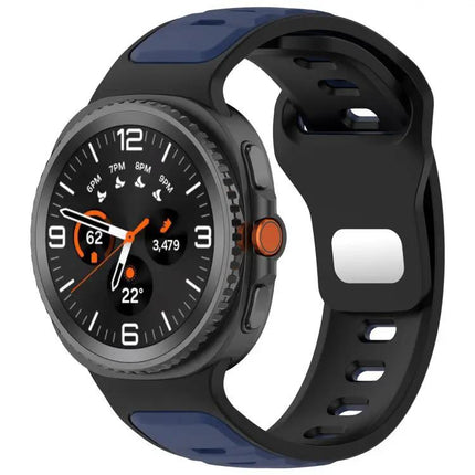 XDfind Dual Color Silicone Band For Galaxy Watch9/8/8