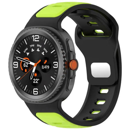 XDfind Dual Color Silicone Band For Galaxy Watch9/8/8