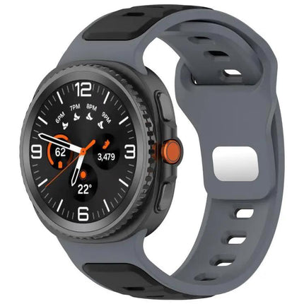 XDfind Dual Color Silicone Band For Galaxy Watch9/8/8