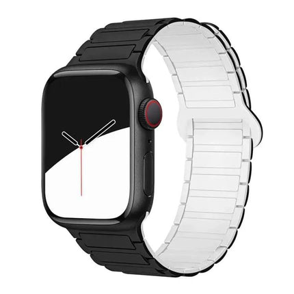 Xdfind Magnetic Three-Bead Silicone Band for Apple Watch