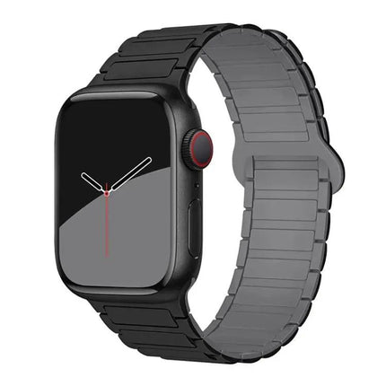 Xdfind Magnetic Three-Bead Silicone Band for Apple Watch