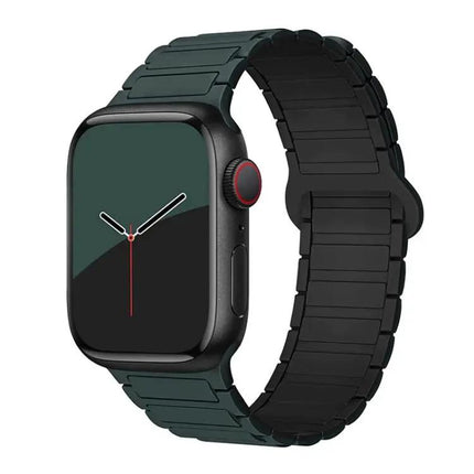 Xdfind Magnetic Three-Bead Silicone Band for Apple Watch