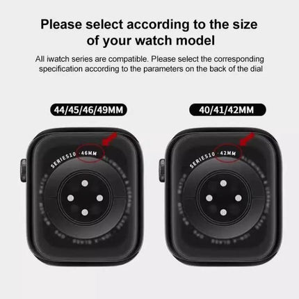 Xdfind Magnetic Three-Bead Silicone Band for Apple Watch