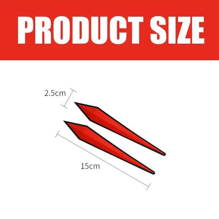 Protective PVC Strips for Car Door Edges, 4-Piece Set