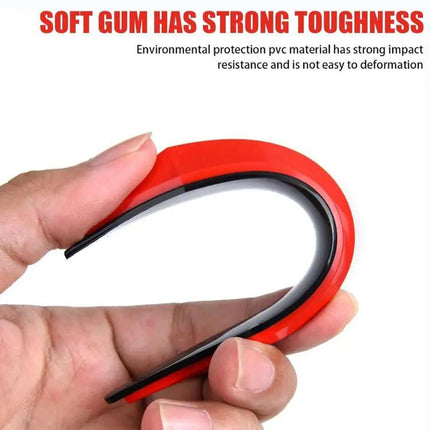 Protective PVC Strips for Car Door Edges, 4-Piece Set