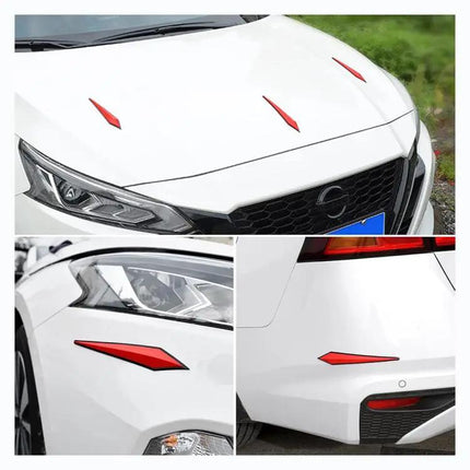 Protective PVC Strips for Car Door Edges, 4-Piece Set