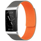 For Fitbit Charge 4 / Charge 3 / Grey Orange