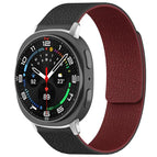 For Galaxy Watch Ultra2 2026 / 2025 / 1 2024 / Black Red
