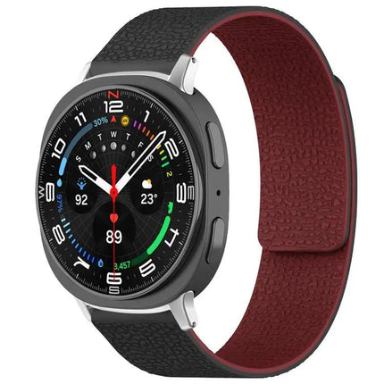 Xdfind Litchi Silicone Magnetic Band For Galaxy Watch Ultra2