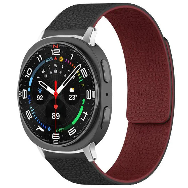 Xdfind Litchi Silicone Magnetic Band For Galaxy Watch Ultra2 | Syndmart