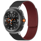 For Galaxy Watch9 / 8 / 8 Classic / Black Red