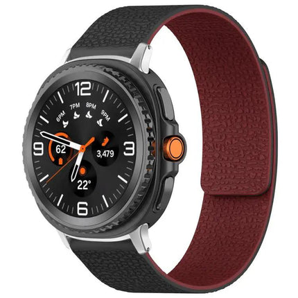 Xdfind Litchi Silicone Magnetic Band For Galaxy Watch Ultra2