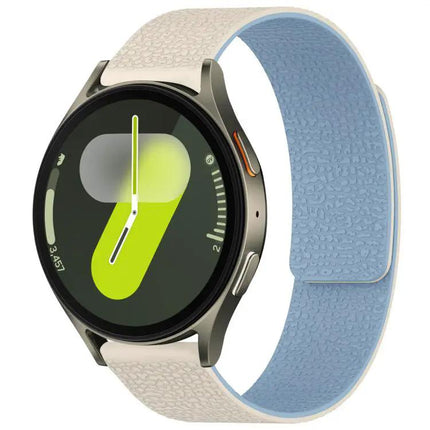 XDfind Litchi Magnetic Silicone Watch Band For Samsung