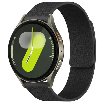 XDfind Litchi Magnetic Silicone Watch Band For Samsung