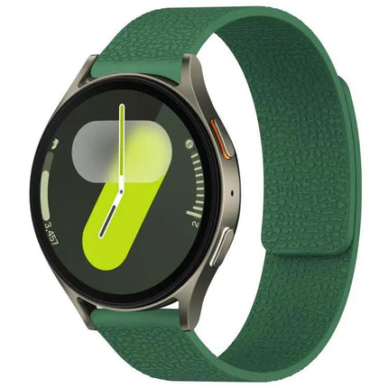 XDfind Litchi Magnetic Silicone Watch Band For Samsung