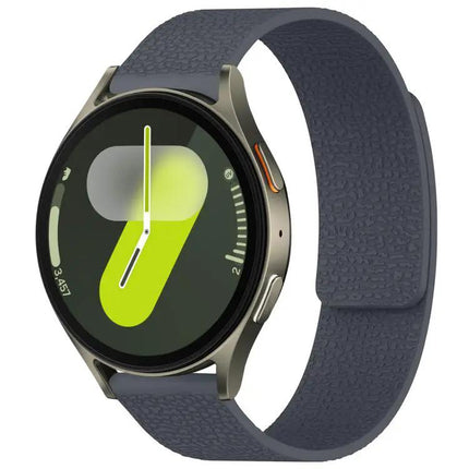 XDfind Litchi Magnetic Silicone Watch Band For Samsung