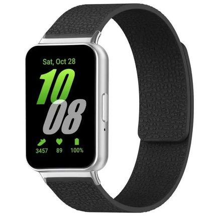 XDfind Litchi Magnetic Silicone Watch Band For Samsung