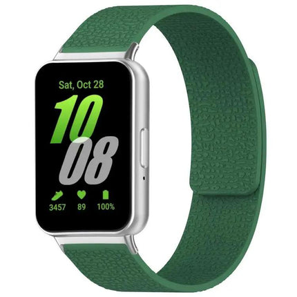 XDfind Litchi Magnetic Silicone Watch Band For Samsung