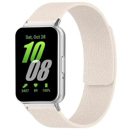 XDfind Litchi Magnetic Silicone Watch Band For Samsung
