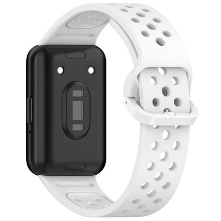 Colorful Breathable Silicone Band Buckle For Galaxy Fit3