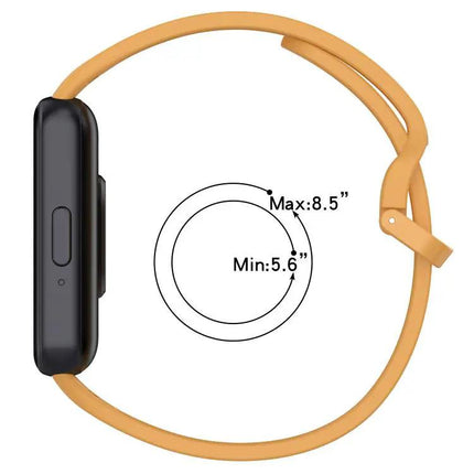 Colorful Breathable Silicone Band Buckle For Galaxy Fit3