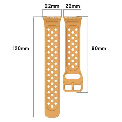 Colorful Breathable Silicone Band Buckle For Galaxy Fit3
