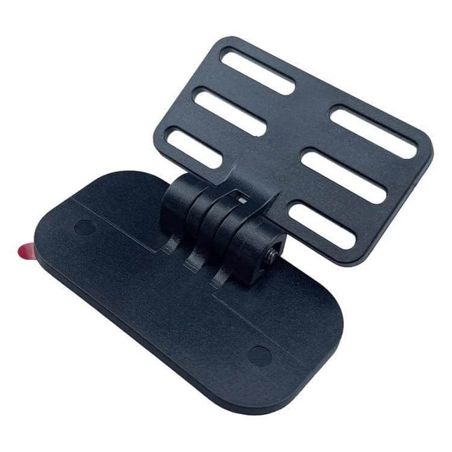 Universal Adhesive Mounting Bracket for Car Rear Cameras - adjustable black adhesive bracket for vehicle rear camera installation