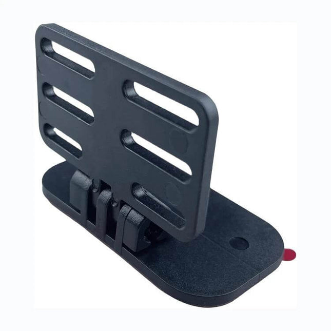 Universal Adhesive Mounting Bracket for Car Rear Cameras - adjustable black adhesive bracket for rear camera installation