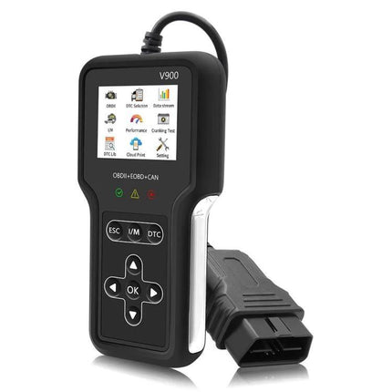 Compact Scanner for Routine Car Checks During Daily Drives handheld OBD2 code reader with screen monitoring fault codes