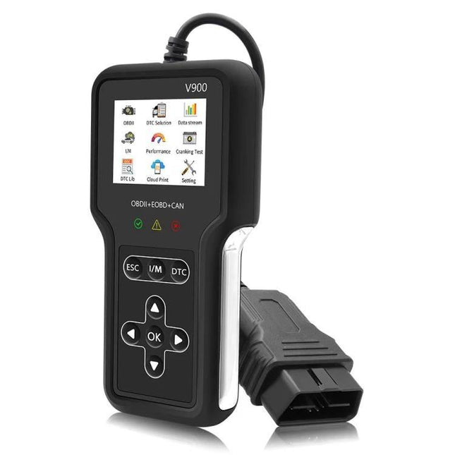 Compact Scanner for Routine Car Checks During Daily Drives handheld OBD2 code reader with screen monitoring fault codes